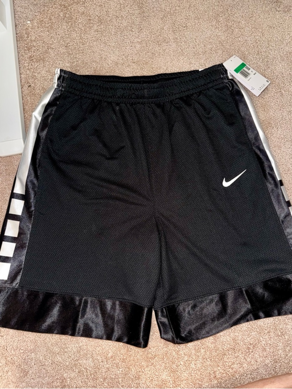 Nike Youth Black Athletic Shorts